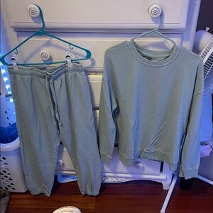 Mono B Sky Blue Knit Top